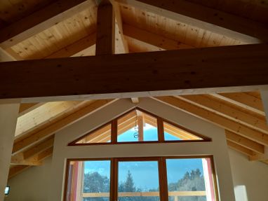 Dachstuhl Fenster Dreieck