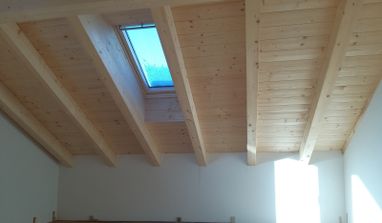 Dachstuhl Kippfenster
